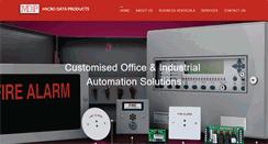 Desktop Screenshot of microdataproducts.com