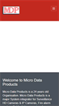 Mobile Screenshot of microdataproducts.com